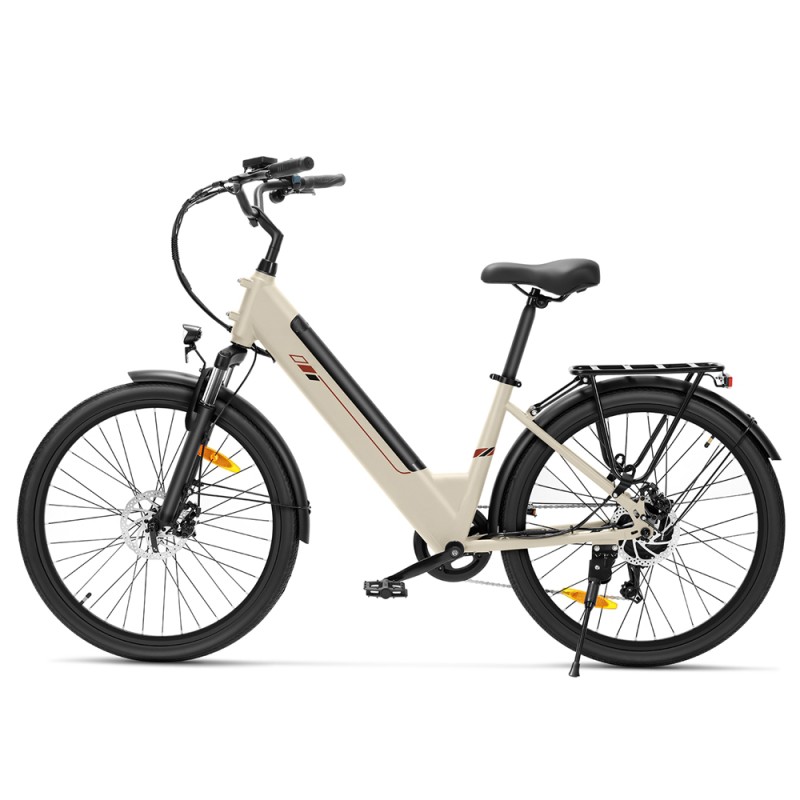 J2 ST Sand EU Plug Step-Thru 26in 36V15 6Ah 250W E-Bike