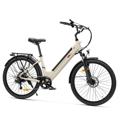 J2 ST Sand EU Plug Step-Thru 26in 36V15 6Ah 250W E-Bike