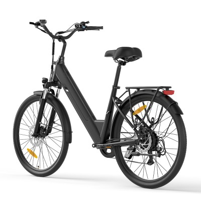 Touroll J2 ST Pro Step-Thru Electric Bike  450W Peak Motor  45Nm Torque  36V 15 6Ah Removable Battery  25km/h Max Speed  100km R