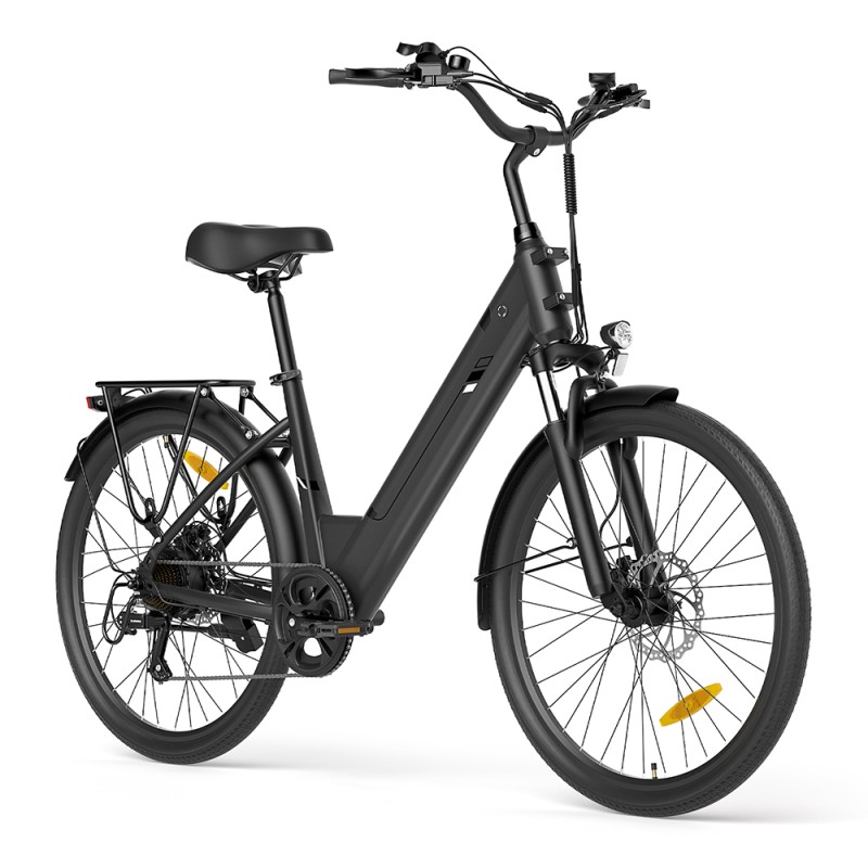 Touroll J2 ST Pro Step-Thru Electric Bike  450W Peak Motor  45Nm Torque  36V 15 6Ah Removable Battery  25km/h Max Speed  100km R