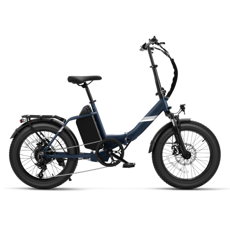 S3 Pro Blue EU Plug Step-Thru 20in 48V 27Ah 250W E-Bike