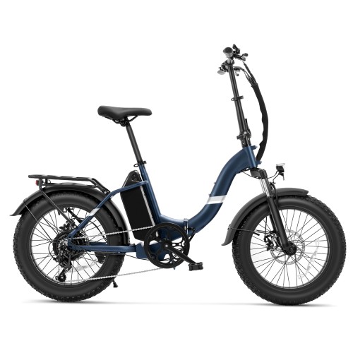 Touroll S2 Blue EU Plug Step-Thru 20in 48V15Ah 250W E-Bike