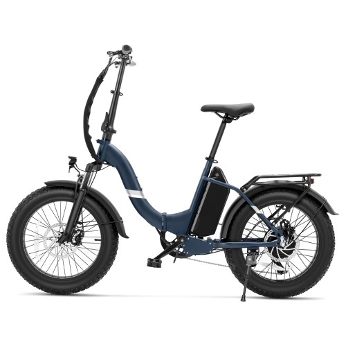 Touroll S2 Blue EU Plug Step-Thru 20in 48V15Ah 250W E-Bike 2