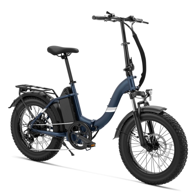 Touroll S2 Blue EU Plug Step-Thru 20in 48V15Ah 250W E-Bike