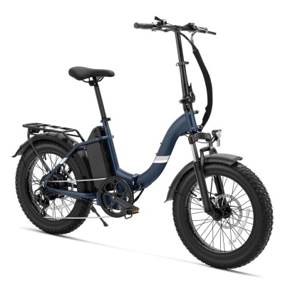 Touroll S2 Blue EU Plug Step-Thru 20in 48V15Ah 250W E-Bike