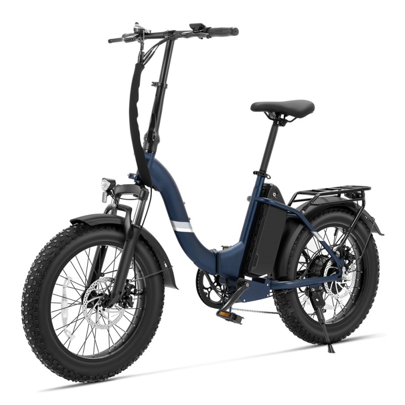 Touroll S2 Blue EU Plug Step-Thru 20in 48V15Ah 250W E-Bike