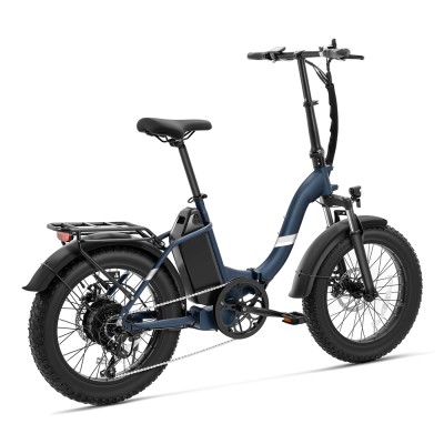 Touroll S2 Blue EU Plug Step-Thru 20in 48V15Ah 250W E-Bike