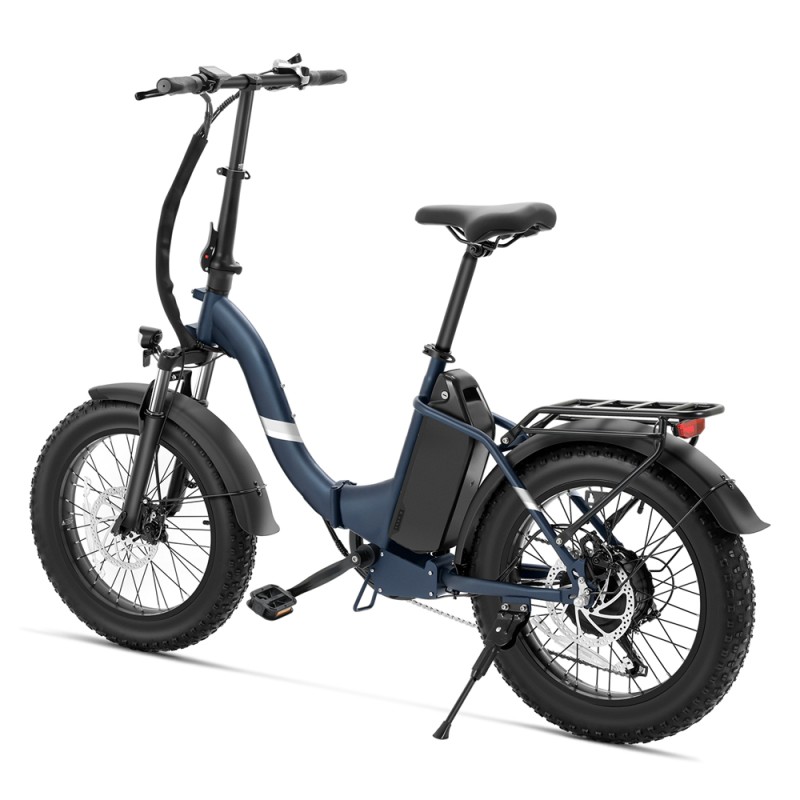 Touroll S2 Blue EU Plug Step-Thru 20in 48V15Ah 250W E-Bike