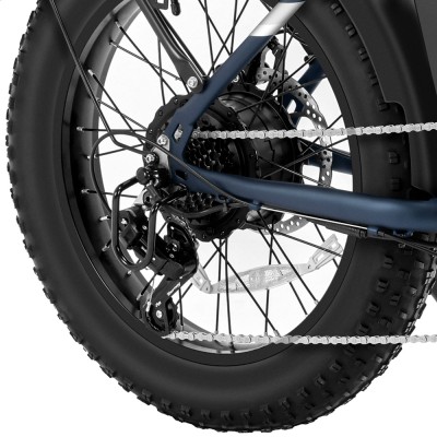 Touroll S2 Blue EU Plug Step-Thru 20in 48V15Ah 250W E-Bike