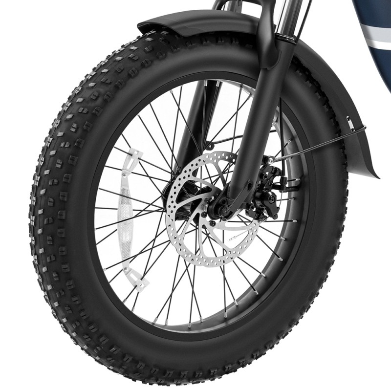 Touroll S2 Blue EU Plug Step-Thru 20in 48V15Ah 250W E-Bike