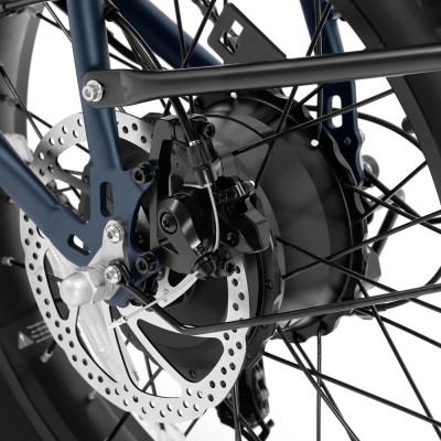 Touroll S2 Blue EU Plug Step-Thru 20in 48V15Ah 250W E-Bike