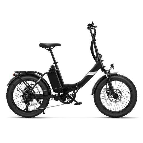 S3 Black EU Plug Step-Thru 20in 36V13Ah 250W E-Bike
