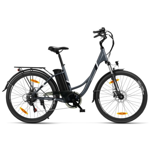 B1 Grey EU Plug Step-Thru 26in 36V15 6Ah 250W E-Bike
