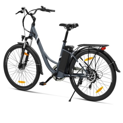 B1 Grey EU Plug Step-Thru 26in 36V15 6Ah 250W E-Bike