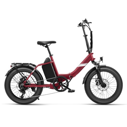 S3 Pro Red EU Plug Step-Thru 20in 48V27Ah 250W E-Bike