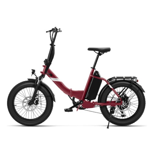 S3 Red EU Plug Step-Thru 20in 36V13Ah 250W E-Bike 2