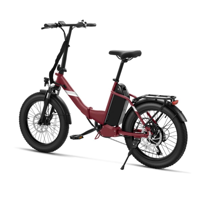 S3 Red EU Plug Step-Thru 20in 36V13Ah 250W E-Bike