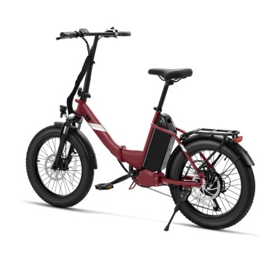 S3 Red EU Plug Step-Thru 20in 36V13Ah 250W E-Bike