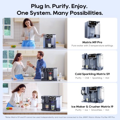 JIMMY Matrix M9 Pro Countertop Reverse Osmosis Water Purifier