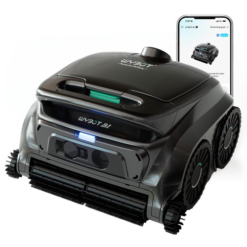WYBOT B1 Cordless Robotic Pool Cleaner  Full Pool Cleaning  Edge 