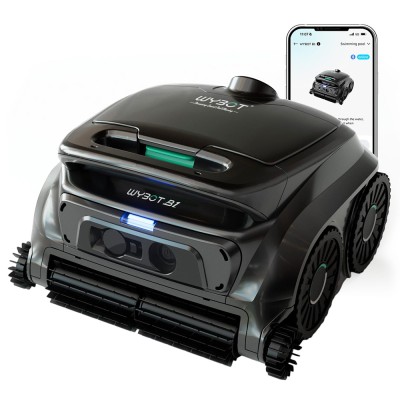 WYBOT B1 Cordless Robotic Pool Cleaner  Full Pool Cleaning  Edge 
