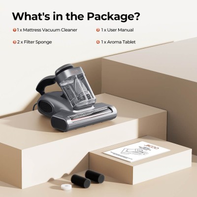 JIGOO J300 Pro Smart Dual-Cup Mattress Vacuum Cleaner EU