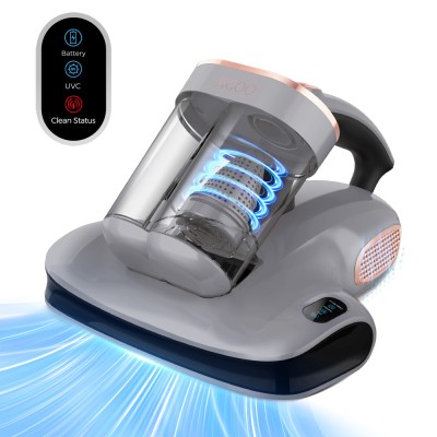 JIGOO S100 Cordless Mattress Vacuum Cleaner  Dual-Cup Filtration  10000Pa Suction  150W Brushless Motor  80 000/min Tapping  UV-