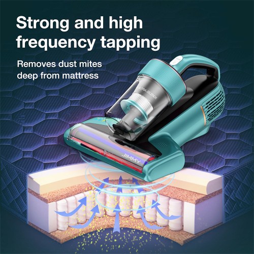 Jimmy BX6 Handheld Anti-Mite Vacuum Cleaner  600W  240mm Widened Suction Port  UV Lamp and Ultrasonic Technology - Blue 2