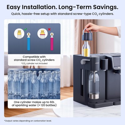JIMMY Matrix S9 Cold Sparkling Water Maker