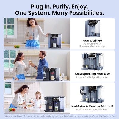 JIMMY Matrix S9 Cold Sparkling Water Maker