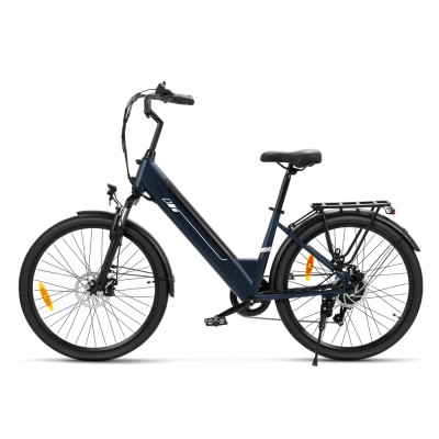 Foride Roamer 2 Step-Thru Electric Bike  250W Motor  36V 15 6Ah Battery  26'×1 75' Tires  25km/h Max Speed  100km Max Range  Mec