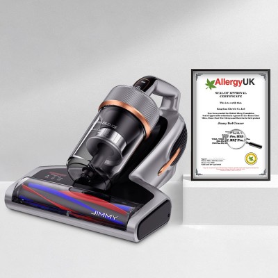 Jimmy BX7 Pro matrasstofzuiger, UV-C-licht en ultrasoon, 700W, 16Kpa zuigkracht, huisstofmijtsensor - Grijs