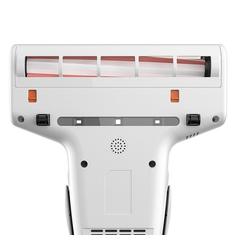 JIGOO J300 matrasstofzuiger met dubbele opvangbak, 13 kPa zuigkracht, huisstofmijtsensor - Wit