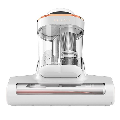 JIGOO J300 matrasstofzuiger met dubbele opvangbak, 13 kPa zuigkracht, huisstofmijtsensor - Wit