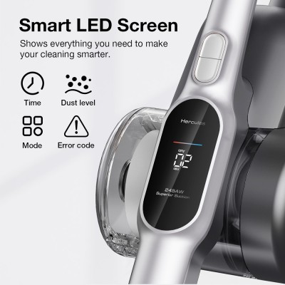 JIMMY H10 Flex draadloze handstofzuiger, 245AW zuigkracht, 4 reinigingsstanden, 0,6L stofreservoir, 2500mAh accu