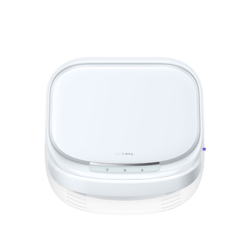 Narwal Freo Z10 robotstofzuiger met 7-in-1 station, AI-adaptieve dweilreiniging met heet water - Wit