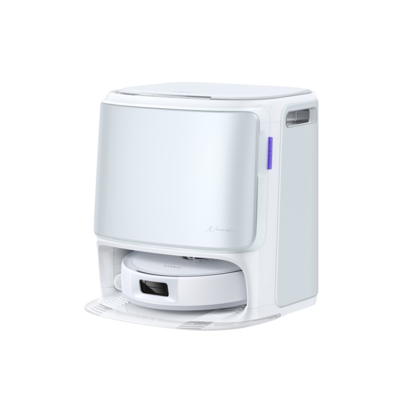 Narwal Freo Z10 robotstofzuiger met 7-in-1 station, AI-adaptieve dweilreiniging met heet water - Wit