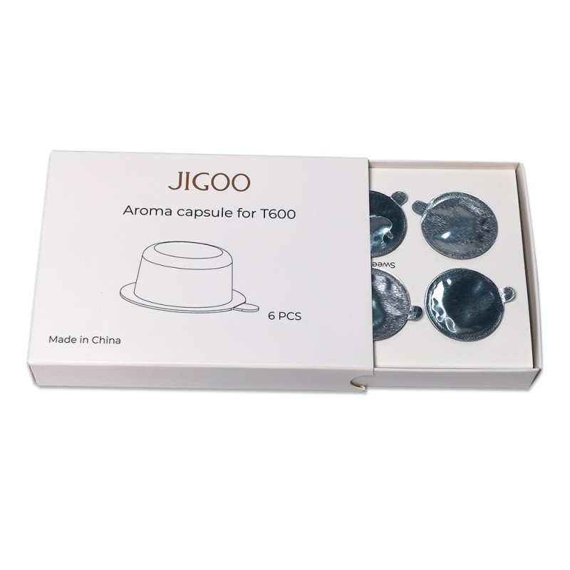 Aroma-capsules Sweetheart (6 stuks) voor JIGOO T600
