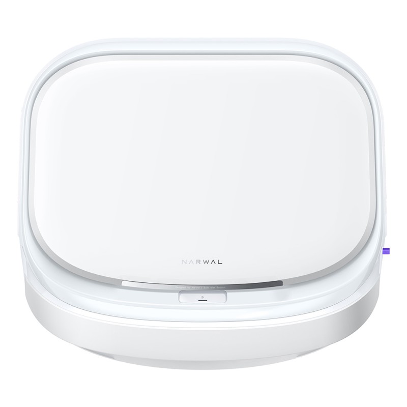 Narwal Freo X10 Pro robotstofzuiger, klitvrije robotmop, krachtige zuigkracht van 11000Pa, zelflegend - Wit