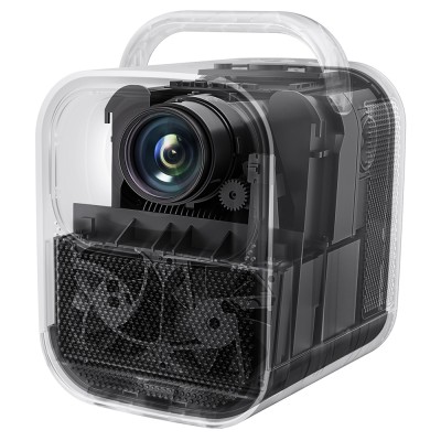 Proiector ETOE Seal Pro Google TV, 1300 ANSI lumen, corecție trapezoidală automată și autofocus – versiune nouă