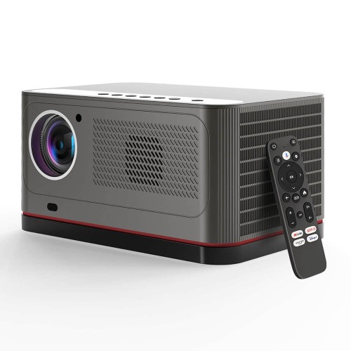 ETOE Whale Pro Android TV Projector, 1800 ANSI, Auto Focus & Keystone - Nieuwe Versie