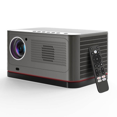 ETOE Whale Pro Android TV Projector, 1800 ANSI, Auto Focus & Keystone - Nieuwe Versie