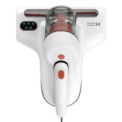 JIGOO J200 matrasstofzuiger met geïntegreerd dubbel reservoirsysteem, 13 kPa zuigkracht, UV-lamp en 60℃ hete lucht - Wit