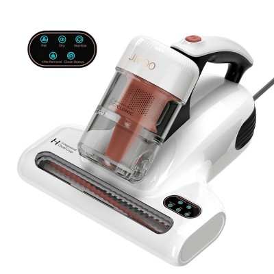 JIGOO J200 matrasstofzuiger met geïntegreerd dubbel reservoirsysteem, 13 kPa zuigkracht, UV-lamp en 60℃ hete lucht - Wit